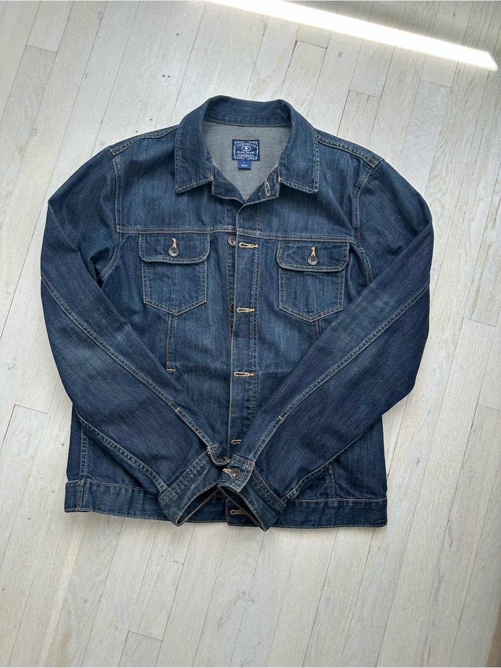 Lucky Brand Dark Blue Denim Jacket